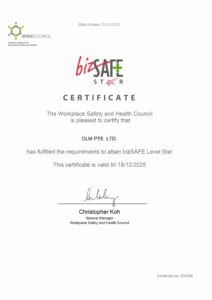 BizSafe Star - DLM Pte Ltd