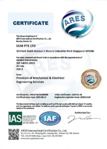 ISO 14001 - DLM Pte Ltd