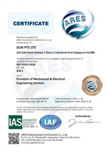 ISO 45001 - DLM Pte Ltd