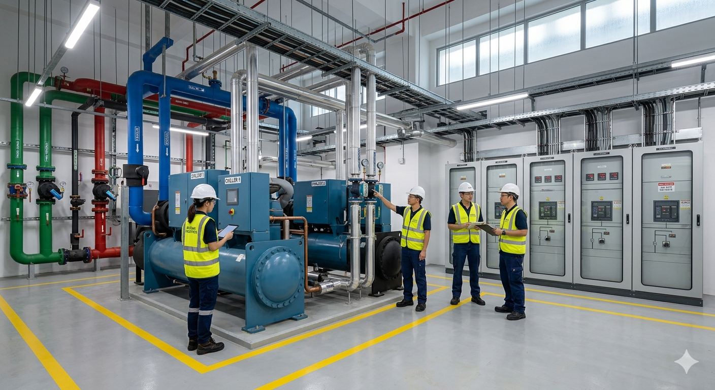 Project - Chiller, Transformers & Switchgear - DLM Pte Ltd